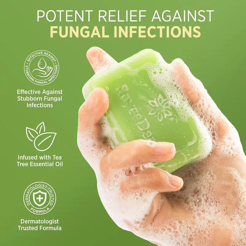 Jabón Antifúngico Roycederm para Cara y Cuerpo