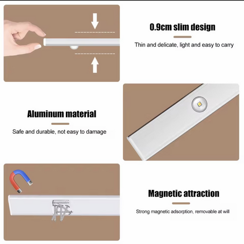 luz led con sensor