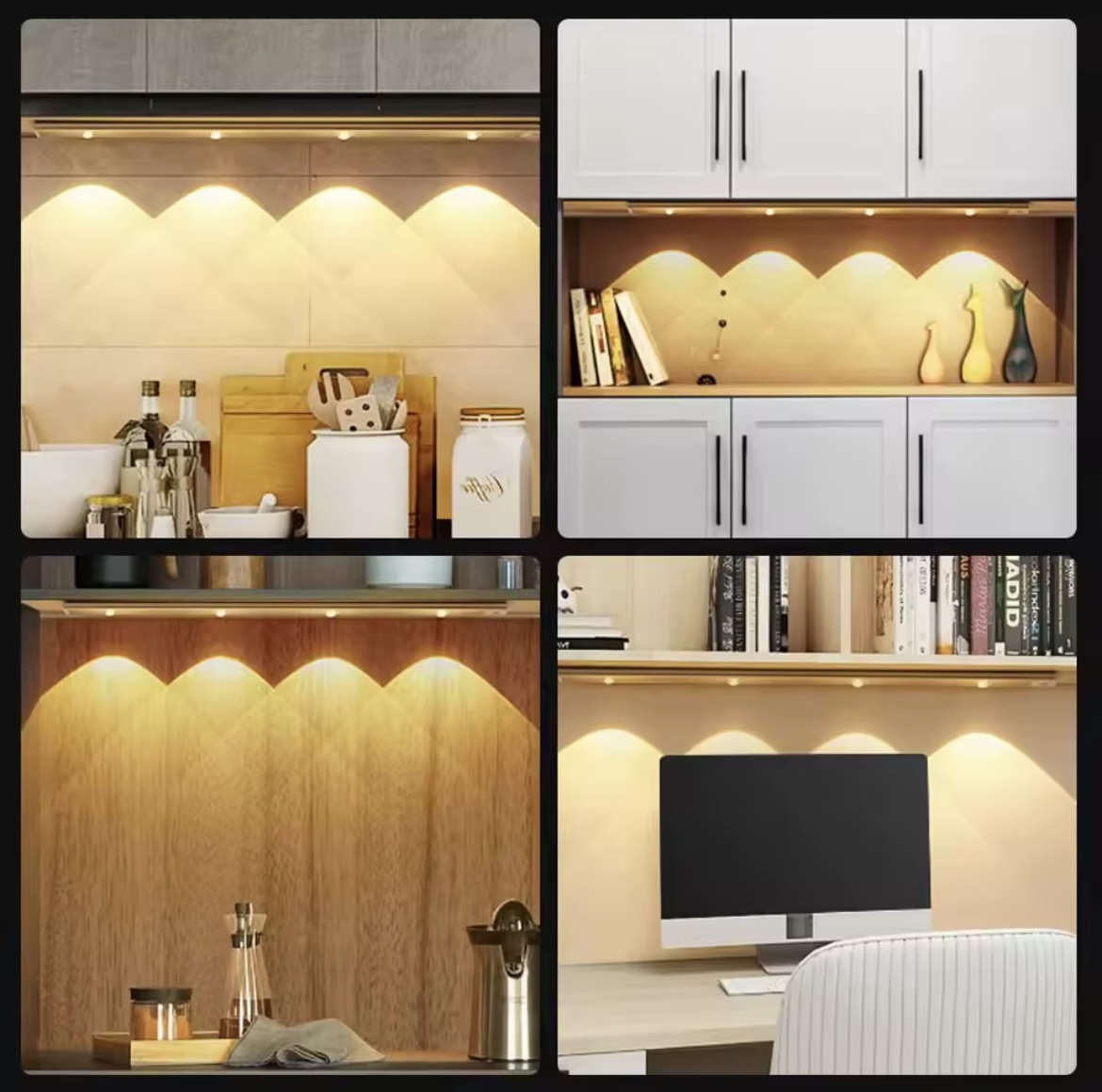 luz led con sensor